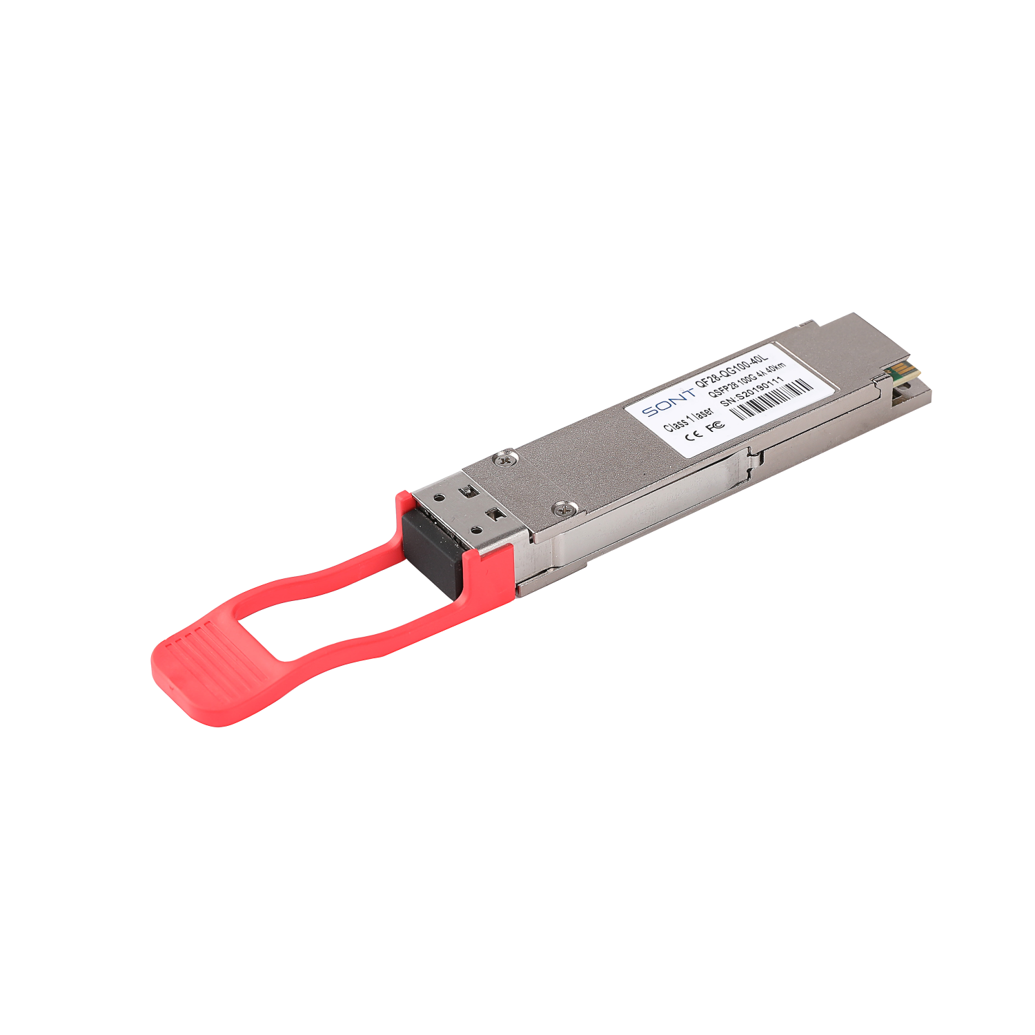 QSFP28 LAN-WDM 100G ER4 Lite Transceiver (DML, Commercial Temperature)
