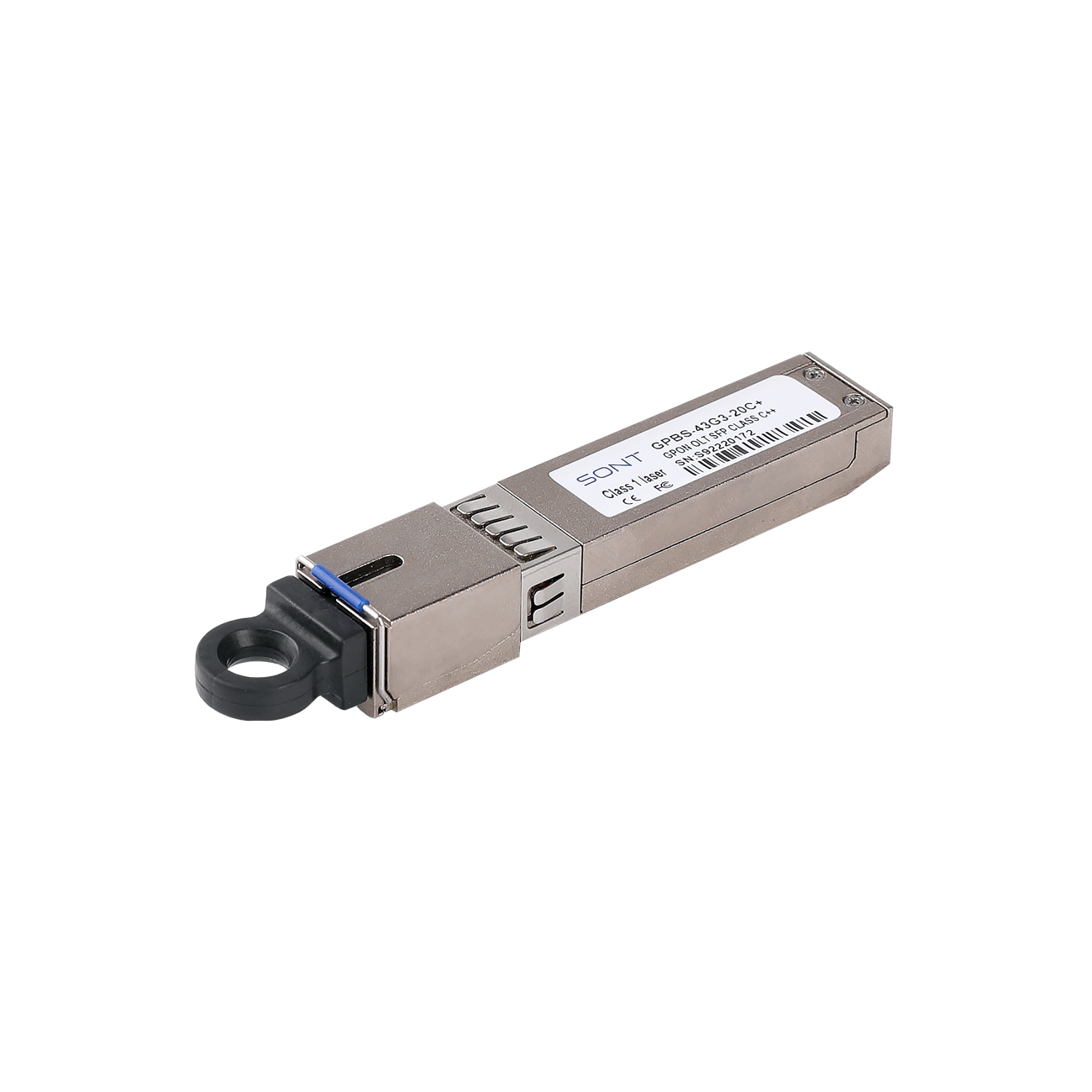 GPON 2.5G 1490nm TX/1.25G 1310nm RX Class C+ SFP Transceiver